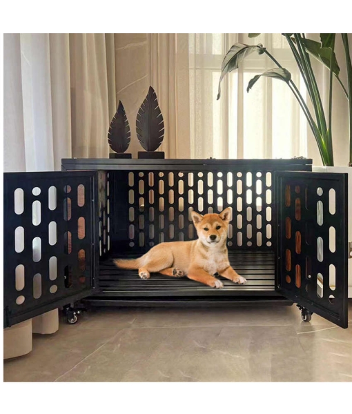 large dog crates End Table Furniture Style Mesh Pet Kennels