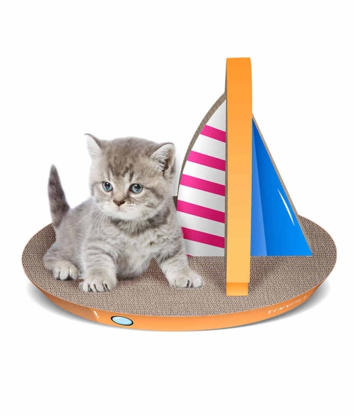 scratching posts for cats Sailboat Shape