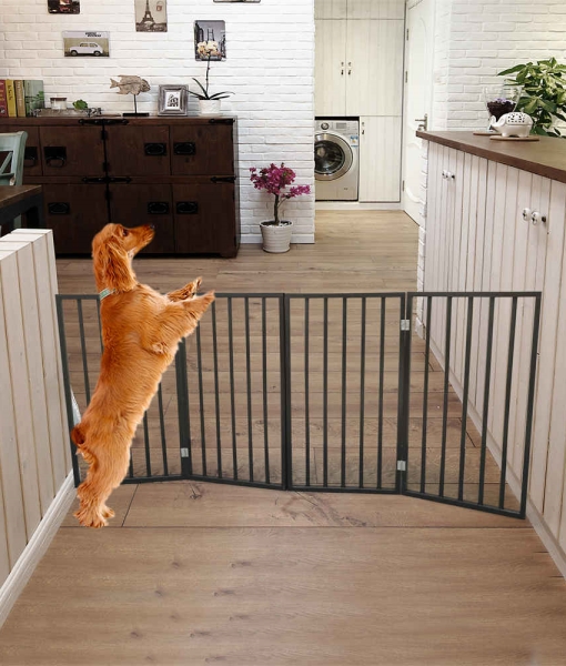 Dog gates indoor Dog Gate for Doorways portable Pet Gate
