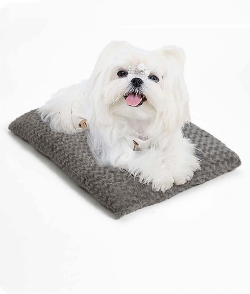 Pet Bed Soft Rectangular Medium Furry Dog Bed Cat Bed