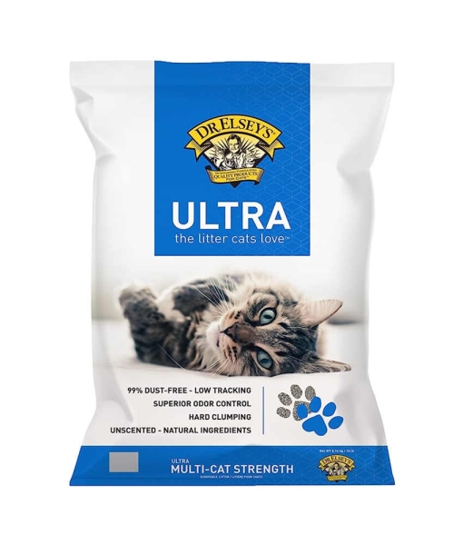 Dr. Elsey’s Precious Cat Ultra Cat Litter, 18 pound bag