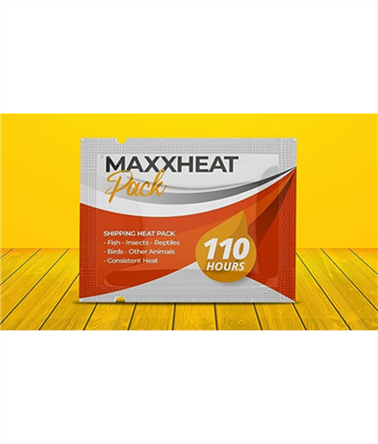 MaxxHeat 110 Hour Shipping Heat Pack – 1, 10, 60 Count Packs Available| Extended Heat for Marine Animals