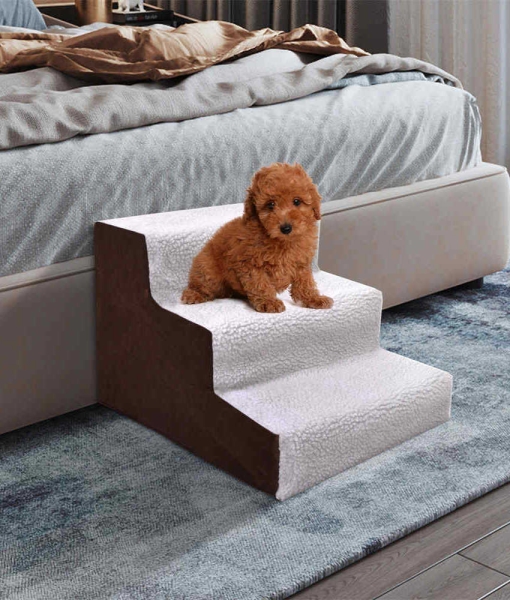 bed steps for dogs Non-Slip 3 Tiers
