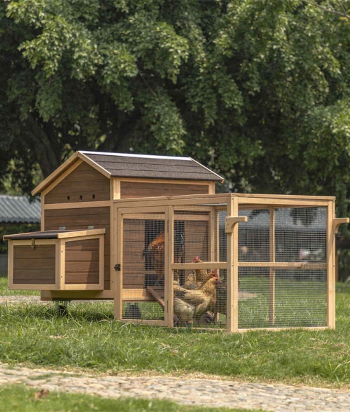 portable chicken coops with Wheels, 4-7 chickens