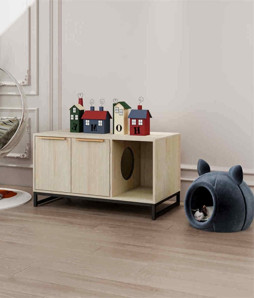 pet house Cat House TV Stand and Pet House for Storage