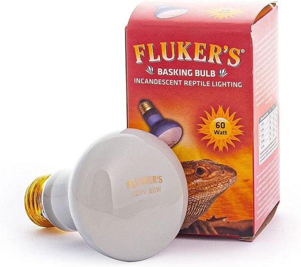 Fluker’s Basking Spotlight Bulbs for Reptiles Black, 60 Watts, Black, 1 Count (Pack of 1)