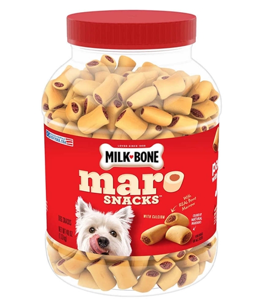 Milk-Bone MaroSnacks Dog Treats, Beef, 40 Ounce