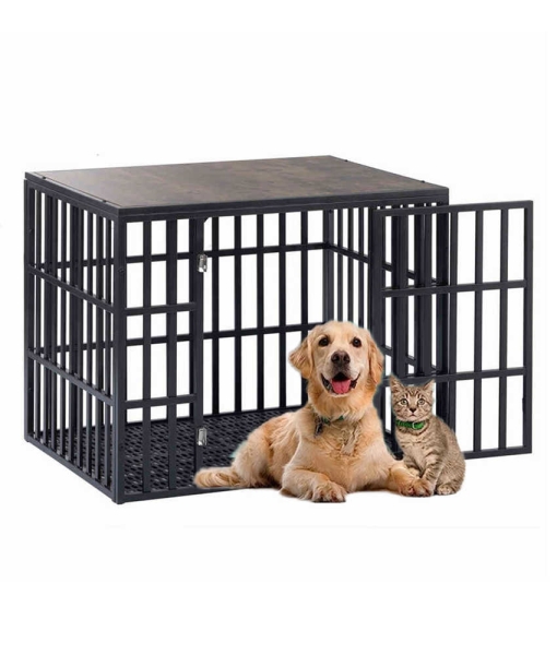 medium dog crate Enhanced Double Door Divider Pane dog crate