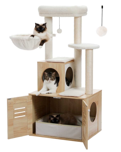50in Cat Tree Cat Tower for Indoor
