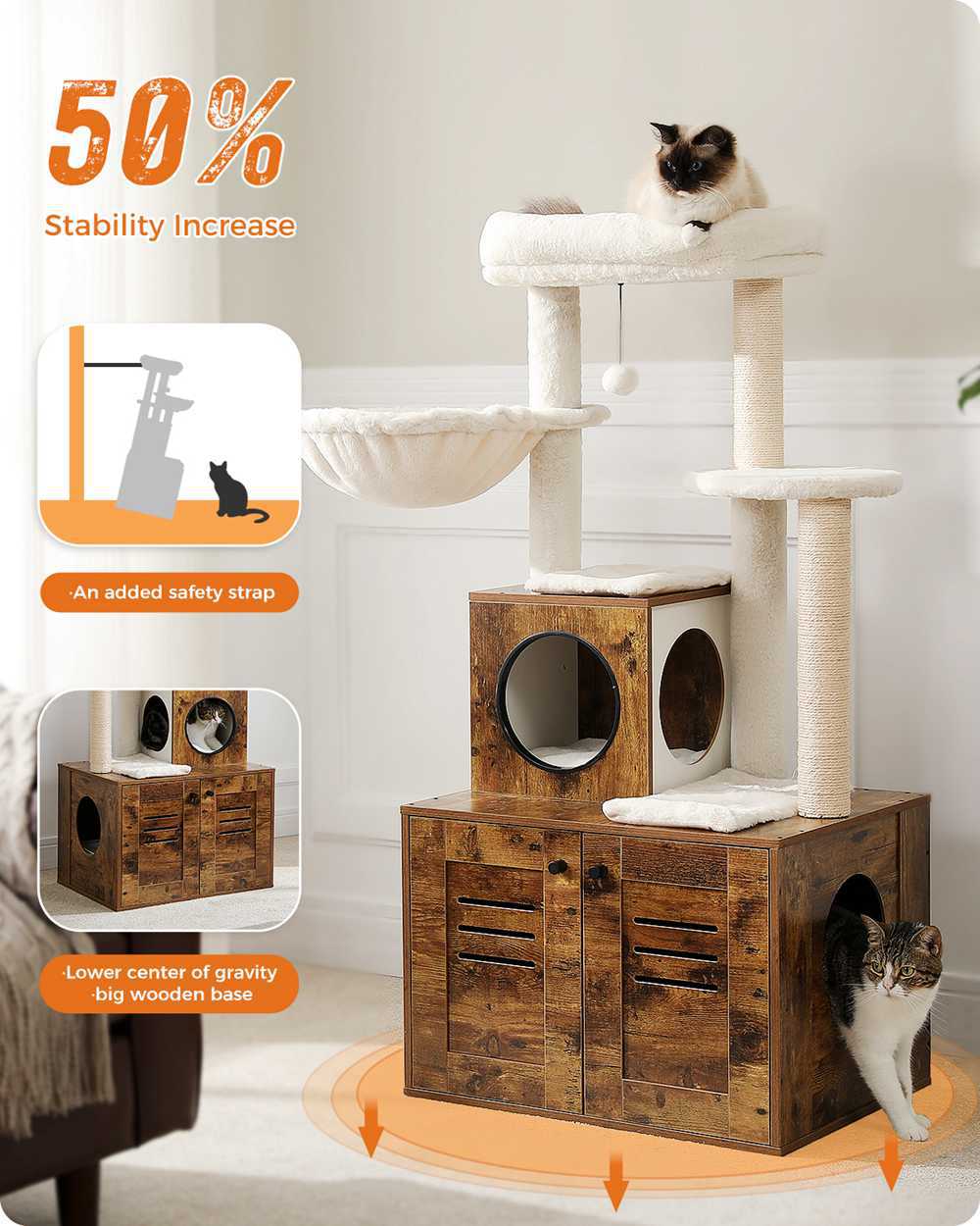 50in Cat Tower