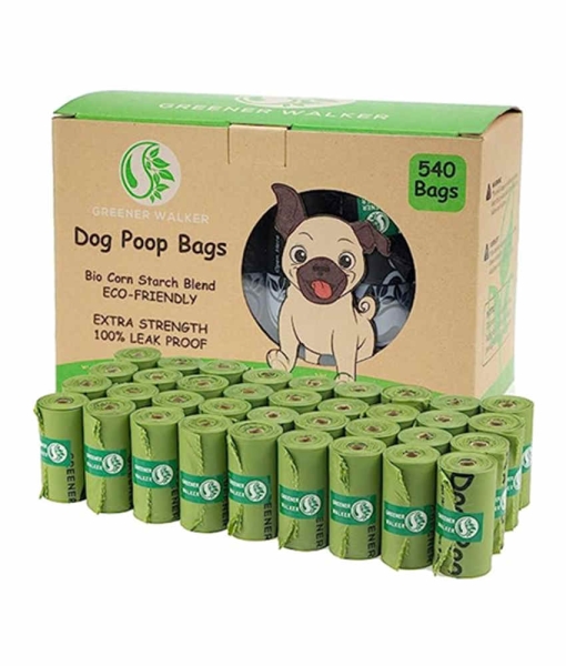 Greener Walker Poop Bags for Dog Waste-540 Bags
