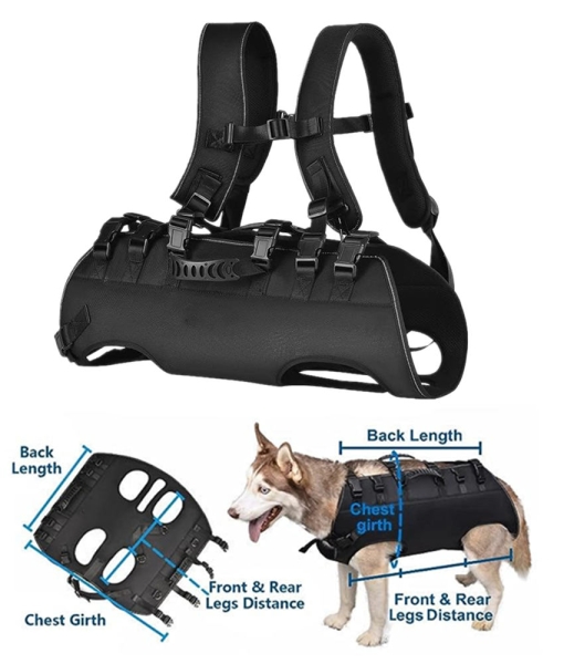 Dog sling carrier for Medium Dogs 110-176LBS