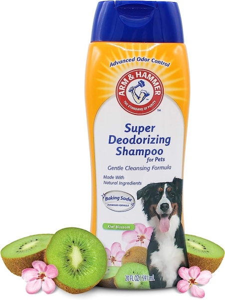 Arm & Hammer Super Deodorizing Shampoo For Dogs – Odor Eliminating Dog Shampoo