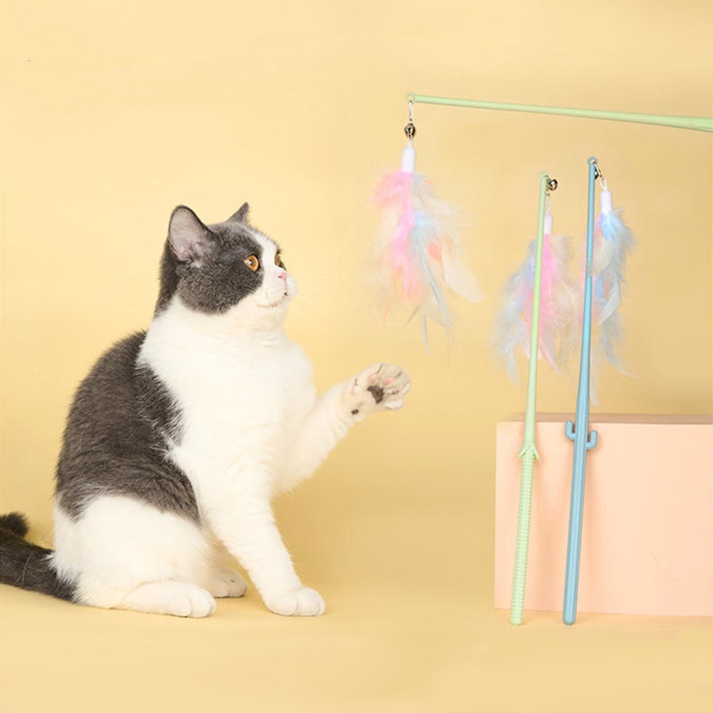 Acrylic-Long-Rod-Cat-Stick (3) Acrylic Long Rod Cat Stick