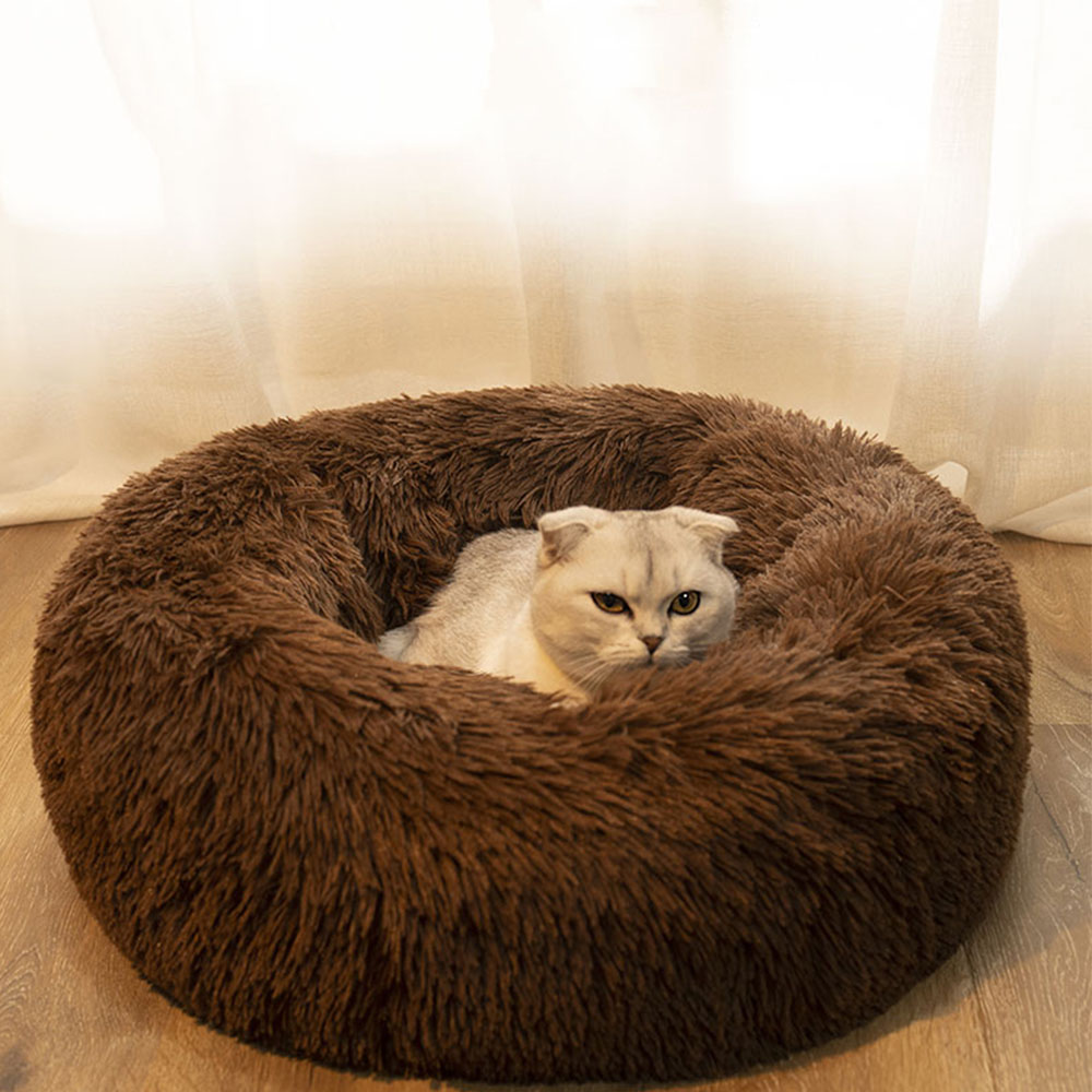 Plush Round Pet Kennel