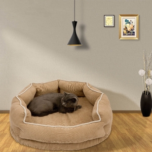 Anti-slip Moisture-proof Corduroy Kennel