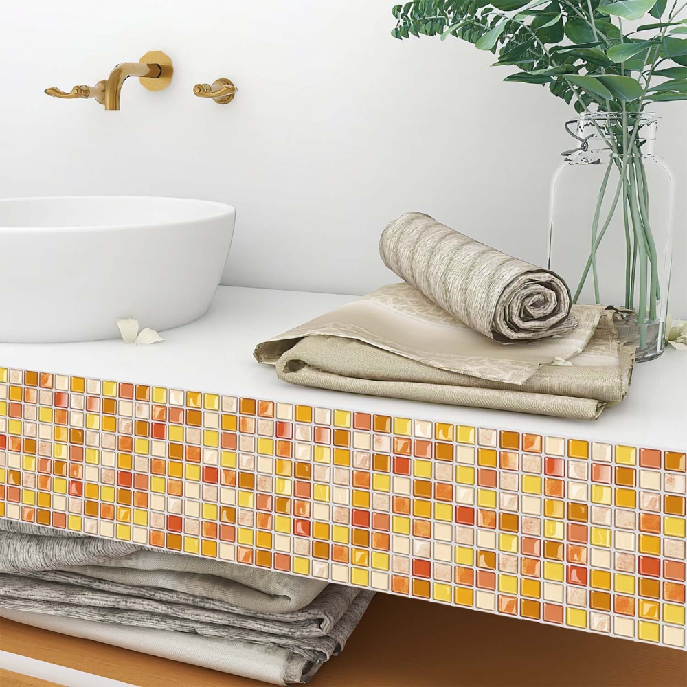 ilemong bathroom splashback -Cat Scratch Shield ，Antimicrobial Tech 10-Pack - backsplash tile - 3