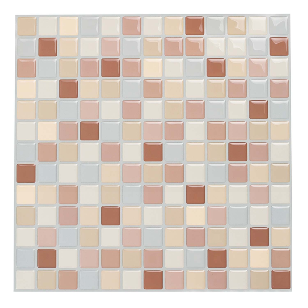 ilemong peel and stick tiles bathroom ，Easy to Clean 10×10in - backsplash tile - 1