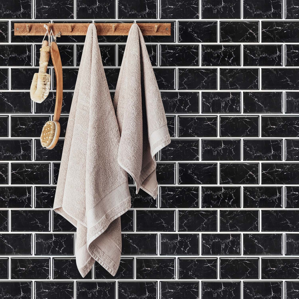 ilemong self adhesive kitchen tiles ,Easy install and Durable - backsplash tile - 4