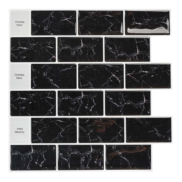 ilemong self adhesive kitchen tiles ,Easy install and Durable