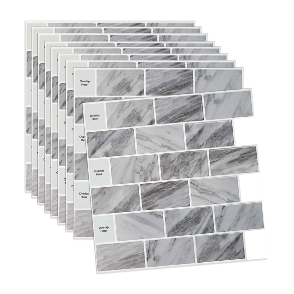 ilemong splashback for kitchen self adhesive perfect for Home ,12×12in