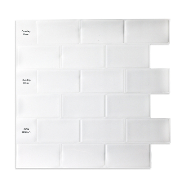 ilemong Peel and Stick Adhesive Tiles,12×12in Easy to clean (10-Pack )