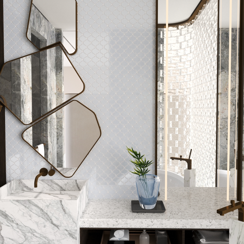 Backsplash features, design and installation guide. - Blog - 6