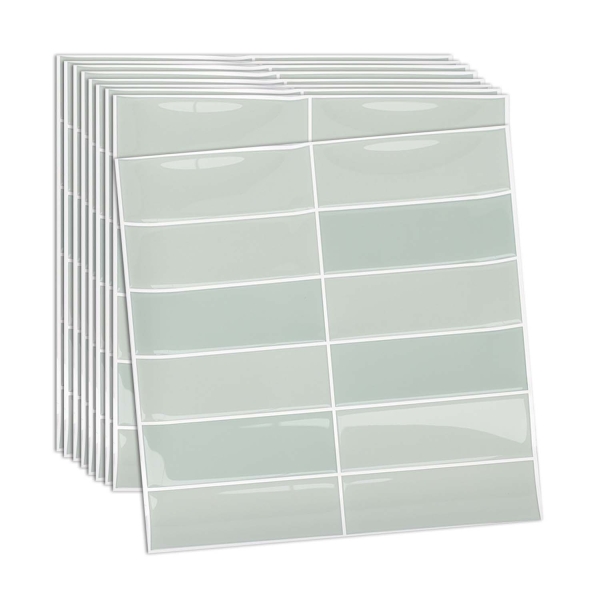 ilemong 10*10in Customizable DIY wall panels self adhesive kitchen tiles – Non-toxic and Eco-friendly