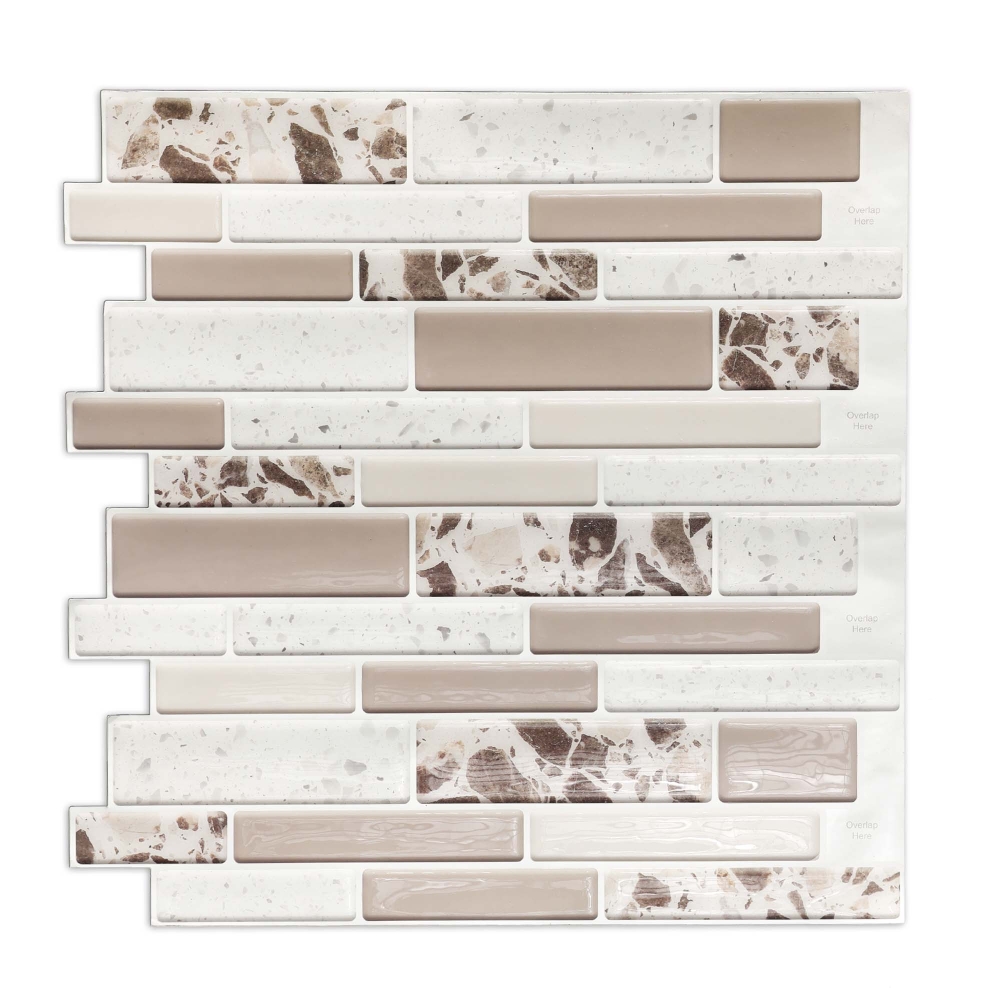 ilemong Self Adhesive Wall Tiles Kitchen，Non-Toxic & Eco-Friendly - backsplash tile - 1