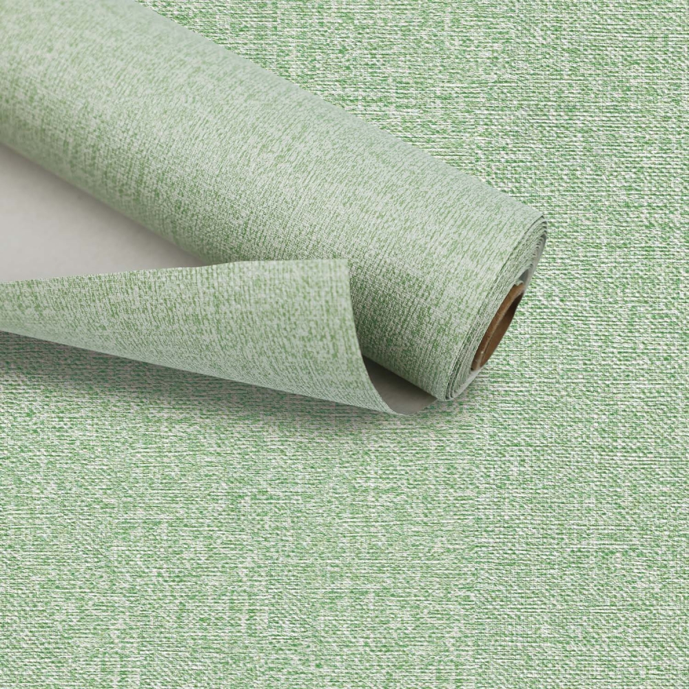 ilemong Green Textured Self-Adhesive Wallpaper Refreshes Metals - Blog - 1