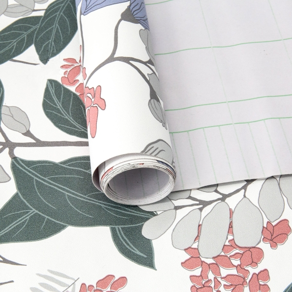 ilemong best peel and stick wallpaper 17.32 in. x 16.4 ft. Removable Wall Paper for Bedroom, Cabinets