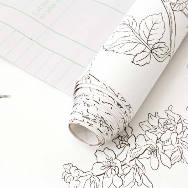 ilemong Peel and Stick Wallpaper Roll Removable Vinyl Wallpaper Bamboo Contact Paper 17.32 in. x 32.80 ft. for Home Decoration