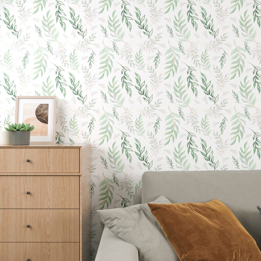 ilemong Willow Vinyl Peel and Stick Wallpaper Roll Free to DIY (Covers 28.74 sq. ft.) - backsplash tile - 2